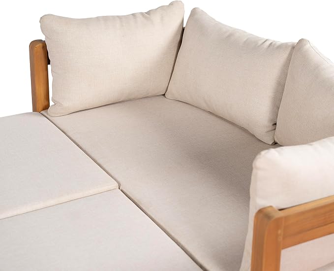 Christopher Knight Home Donovan Acacia Wood Outdoor Daybed - Image 17