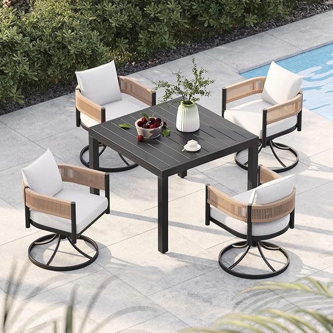 Grand patio 5-Piece Outdoor Dining Set by GrandPatio