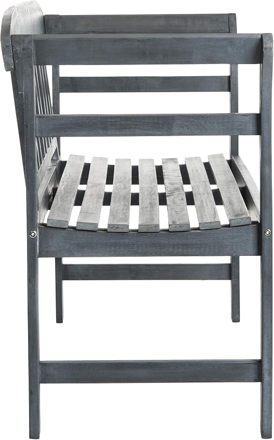SAFAVIEH PAT6742A Outdoor Collection Porterville 2 Seat Bench - Image 8