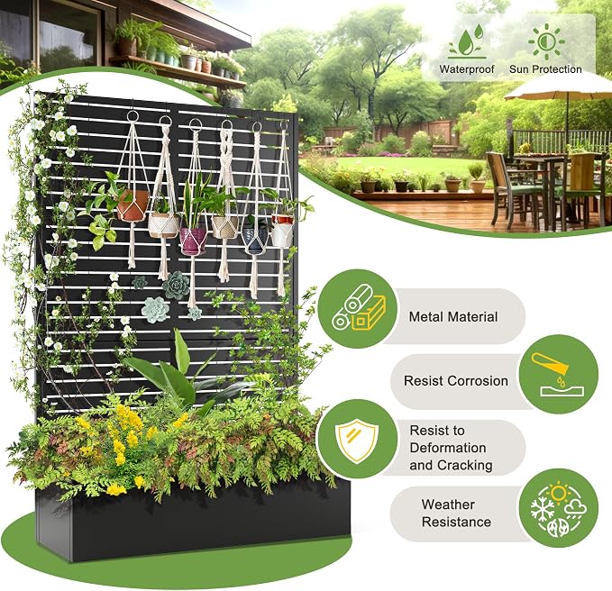 FENCY Metal Raised Garden Bed - Image 5