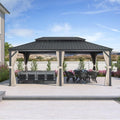 PURPLE LEAF 12' X 20' Hardtop Gazebo by PURPLELEAF