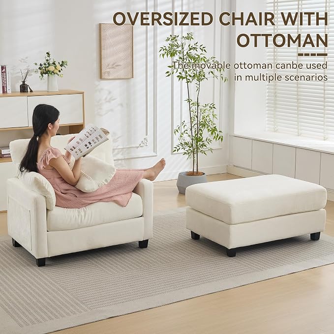 57.5" Oversized Chaise Lounge - Image 7
