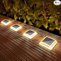 Lacasa Solar Deck Lights, 4 Pack 30LM LED Dock Light Warm White 2700K, Outdoor by Lacasa