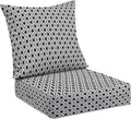 Outdoor Cushions for Patio Furniture, Outdoor Seat Cushion Set 24 x 24 x 5.75 by IPYNBAP