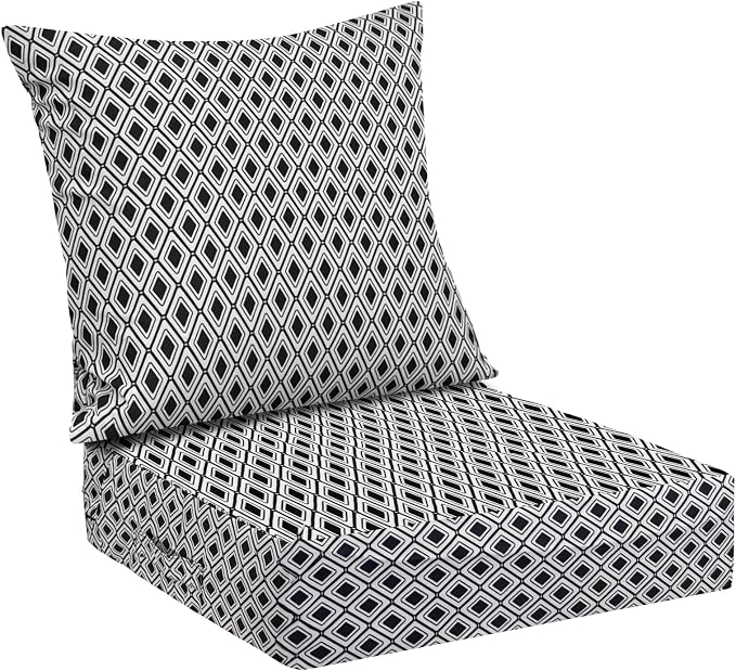 Outdoor Cushions for Patio Furniture, Outdoor Seat Cushion Set 24 x 24 x 5.75 by IPYNBAP