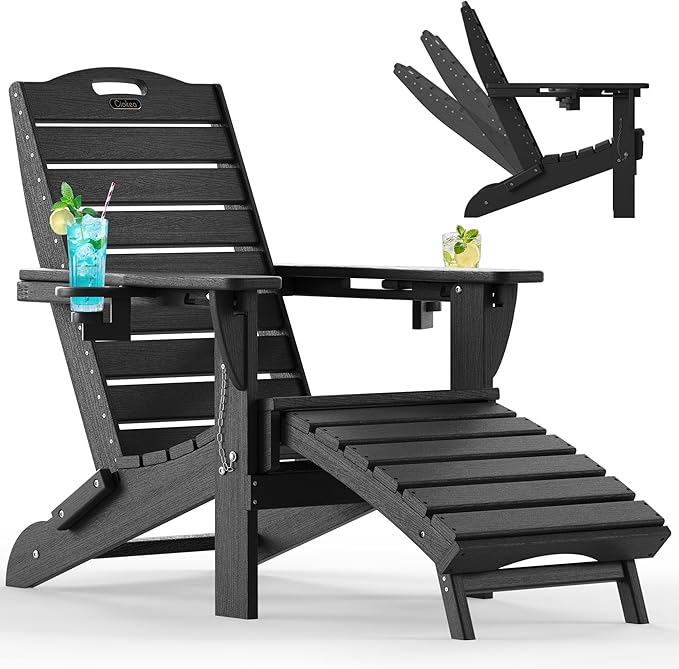 Ciokea Folding Adirondack Chair by CIOKEA