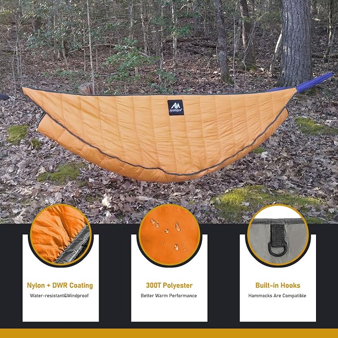 AYAMAYA Single & Double Hammock Underquilt Full Length Big Size Under Quilts - Image 3