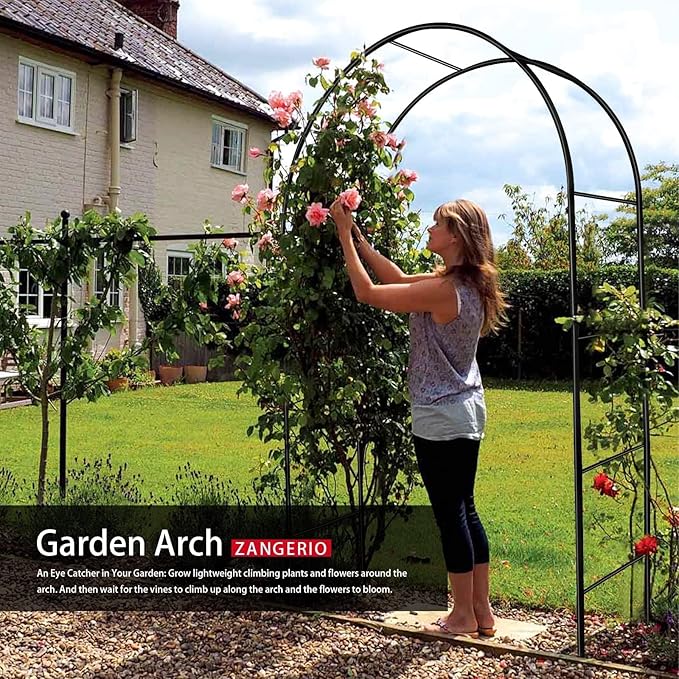 Garden Arch Trellis for Climbing Plants Outdoor Wedding Arches for Ceremony - Image 2