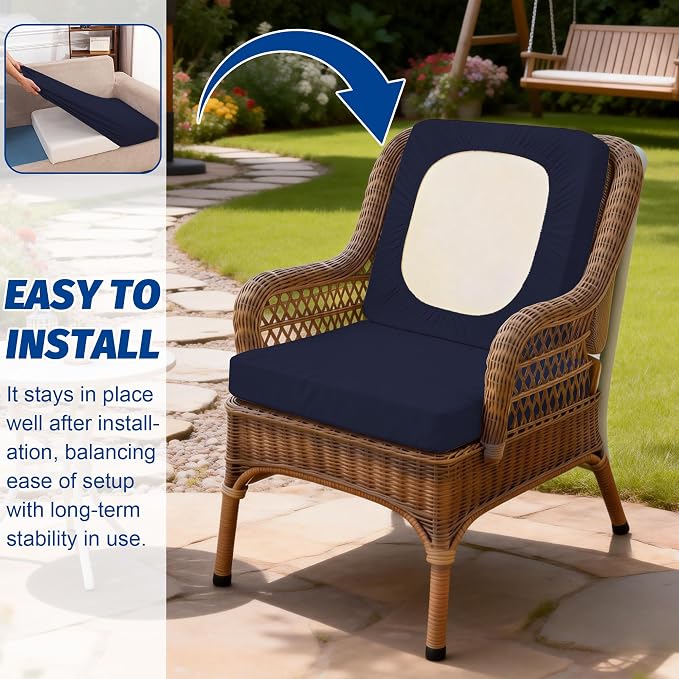Patio Stretch Cushion Covers, Outdoor Sofa slipcovers - Image 4