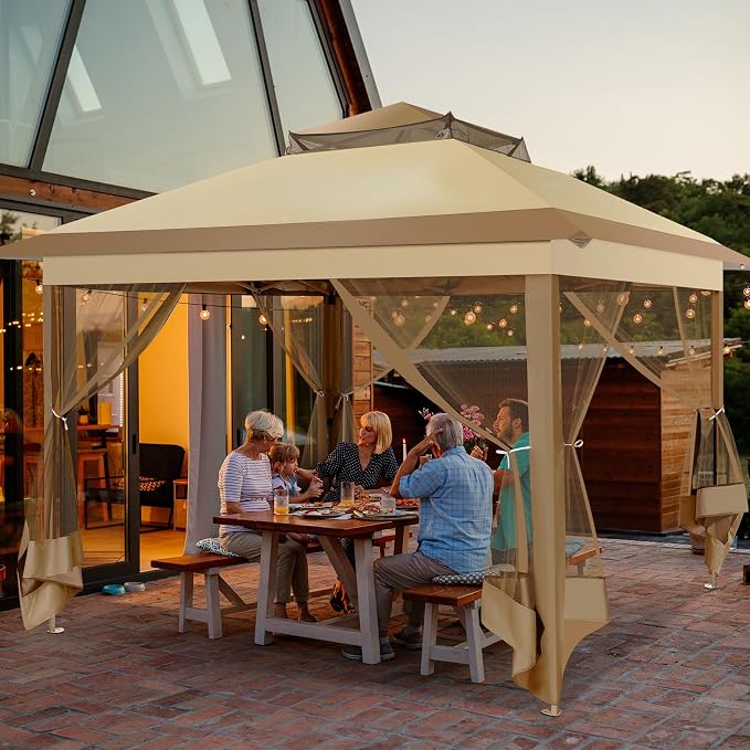 COBIZI 11x11 FT Pop up Gazebo Canopy Tent - Image 2