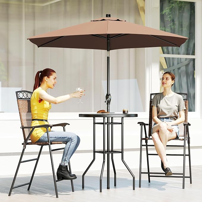 Outsunny 4 Piece Outdoor Bar Set - Image 9