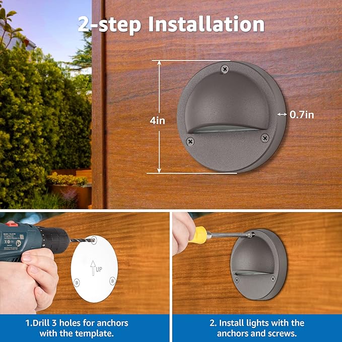 SUNVIE Low Voltage Deck Lights - Image 6