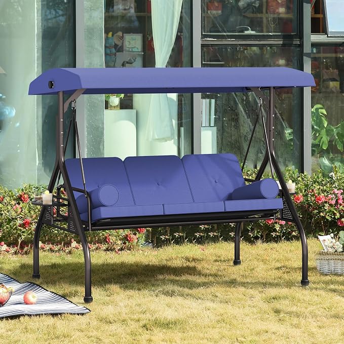 Oakcloud 3-Seat Outdoor Porch Swing - Image 8
