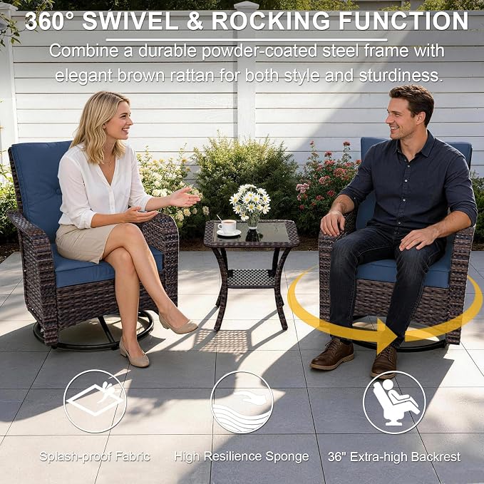 ALAULM Patio Furniture Set - Image 3