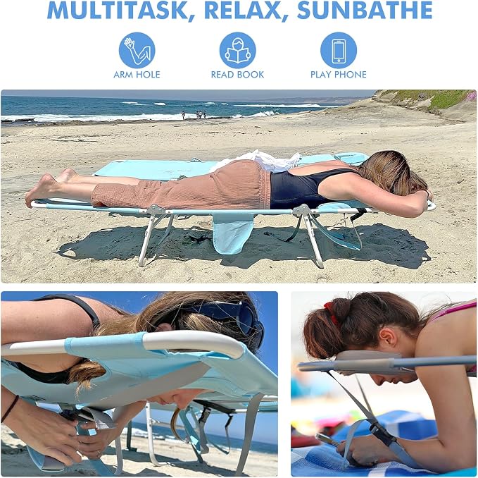 Backpack Beach Tanning Chair - Image 4