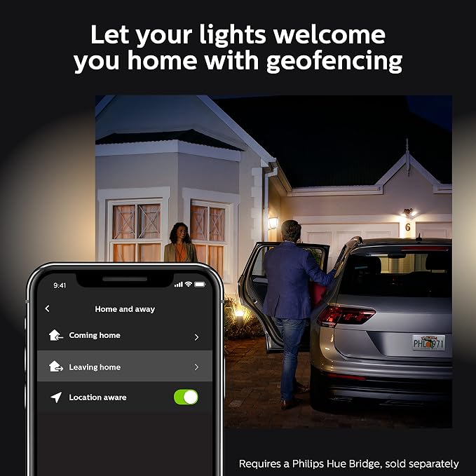 Philips Hue Lily Outdoor Smart Spotlight Base Kit, 3 Pack, Low Voltage - Image 5