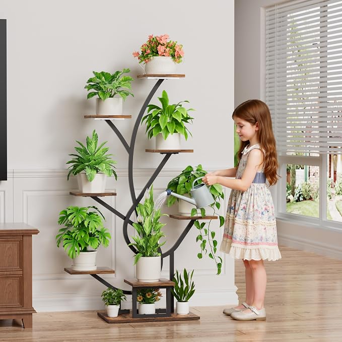 Plant Stand Indoor with Grow Lights - Image 4