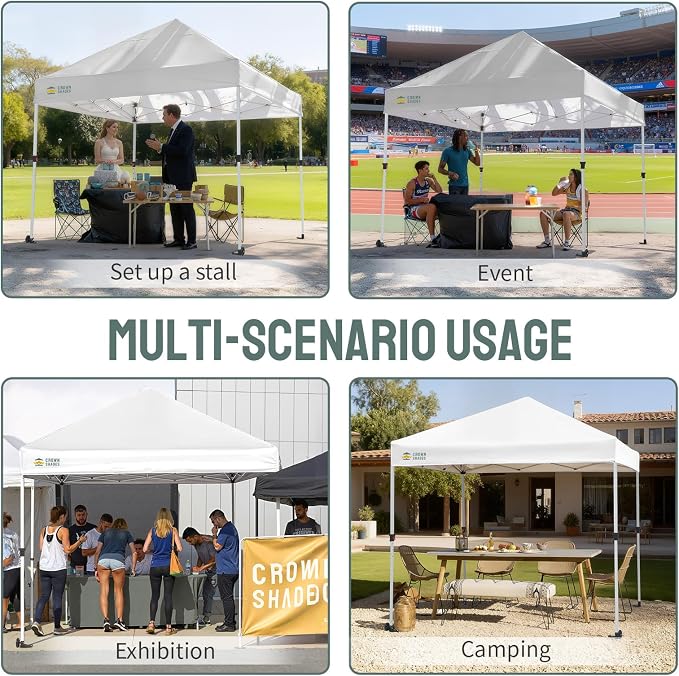 CROWN SHADES 10x10 Heavy Duty Canopy - Image 10