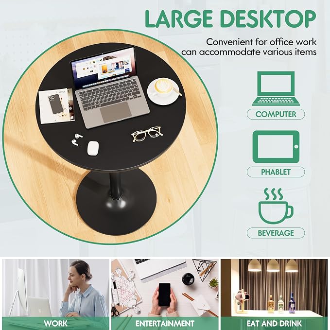Shahoo Round Bar Table, Cocktail Tables - Image 6