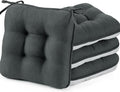 BETU Chair Cushions for Dining Chairs Set of 4, 3.5" Thick Kitchen Table Chair by BETU
