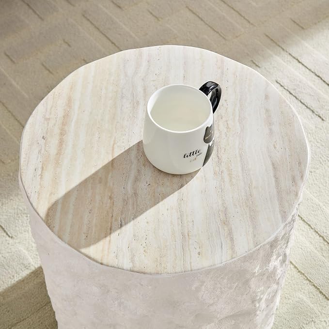 Round Side Table Small Coffee Table - Image 5