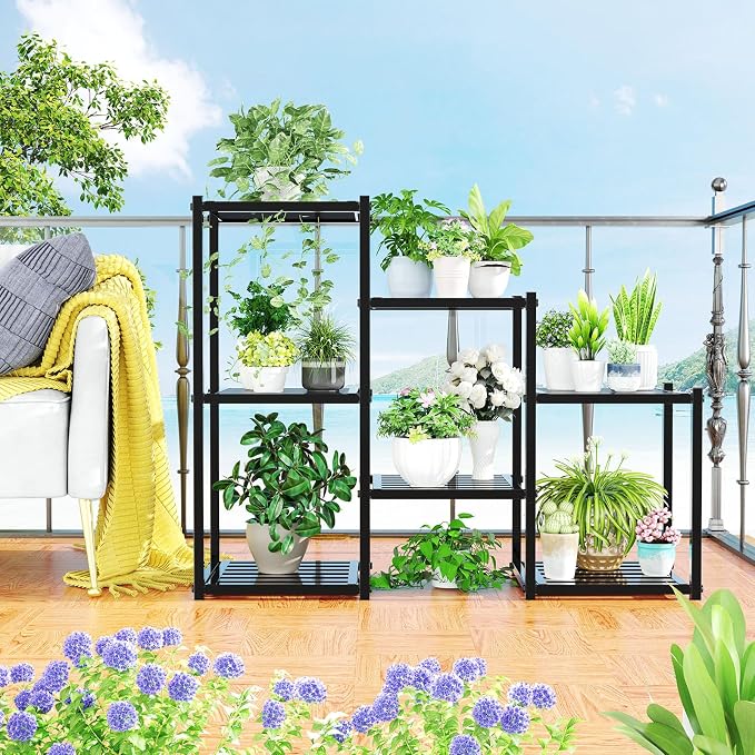 Simple Trending Plant Stand Indoor Outdoor, Heavy Duty Metal Waterproof 7 - Image 3