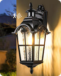 EDISHINE 20.2" Large Motion Sensor Outdoor Wall Lights, Dusk to Dawn Exterior by EDISHINE