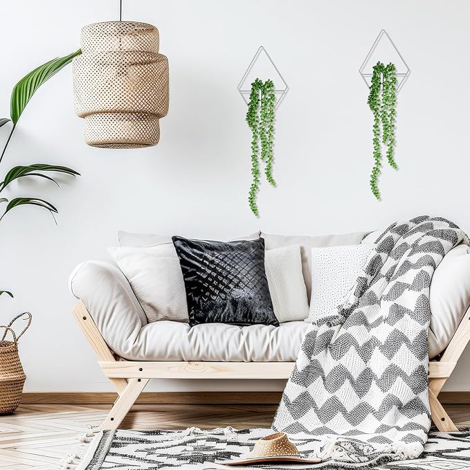 2 Pieces Wall Decor Hanging Planters - Image 8