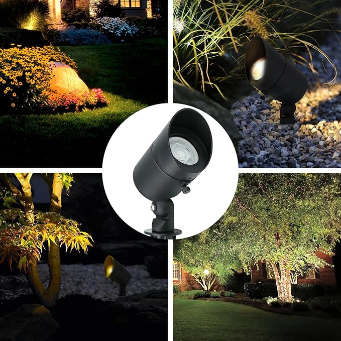 Lumina Lighting® 4W Landscape Lighting 12V Landscape Lights Low Voltage - Image 7