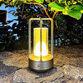 Portable Metal Table Lamp for Outdoor/ Indoor, 4000 mAh Rechargeable Cordless by Unknown