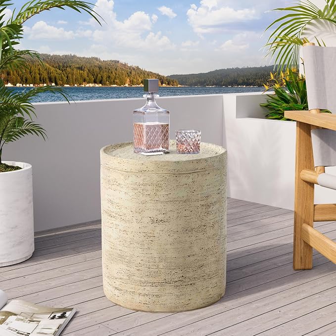 SUNBURY Set of 2 Outdoor Side Tables - Image 6
