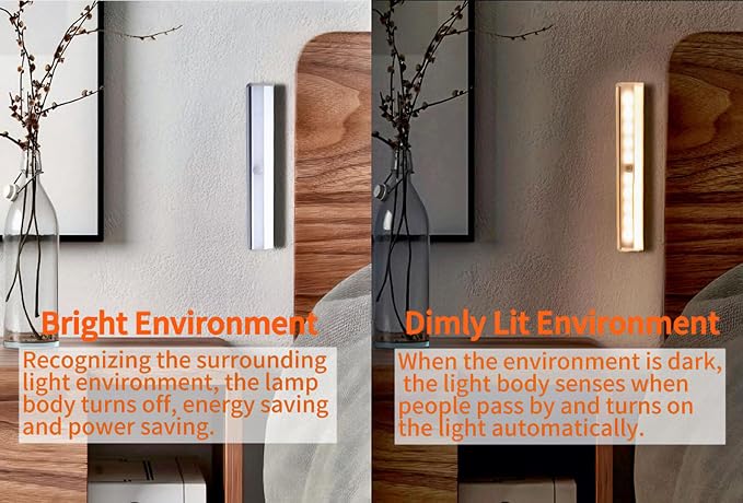 10LEDs Outdoor Sensor Step Light, 2 Pack RV Sensor LED Closet Light, Stick-On - Image 4
