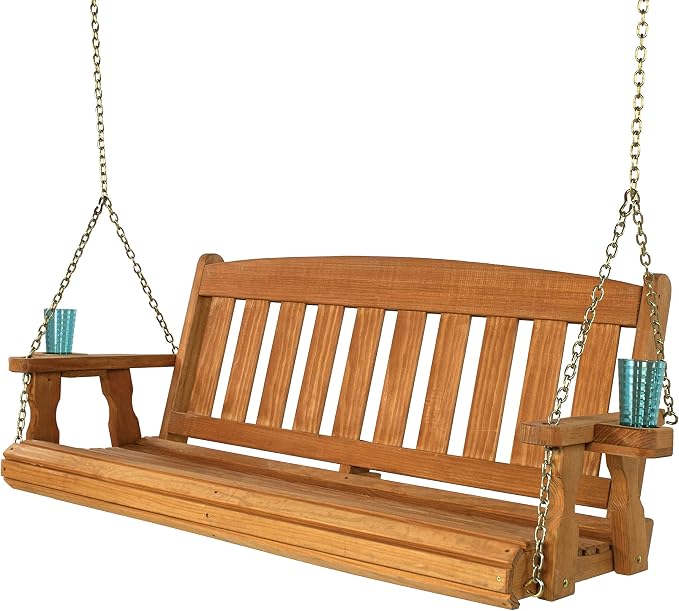 Amish Casual Heavy Duty 800 Lb Mission Treated Porch Swing by AmishCasual