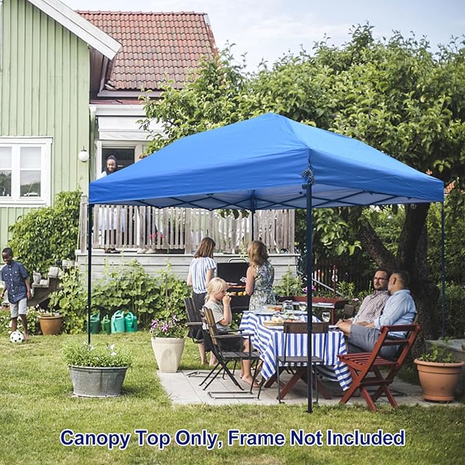 Joramoy 10×10 Canopy Replacement Top Only, Waterproof Pop Up Canopy Tent Top - Image 7