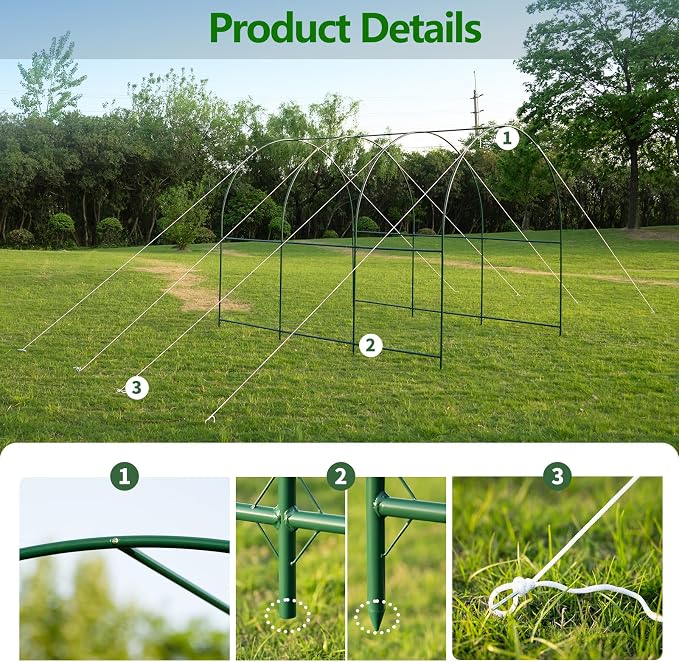 Large Garden Support Arch Frame - Image 9
