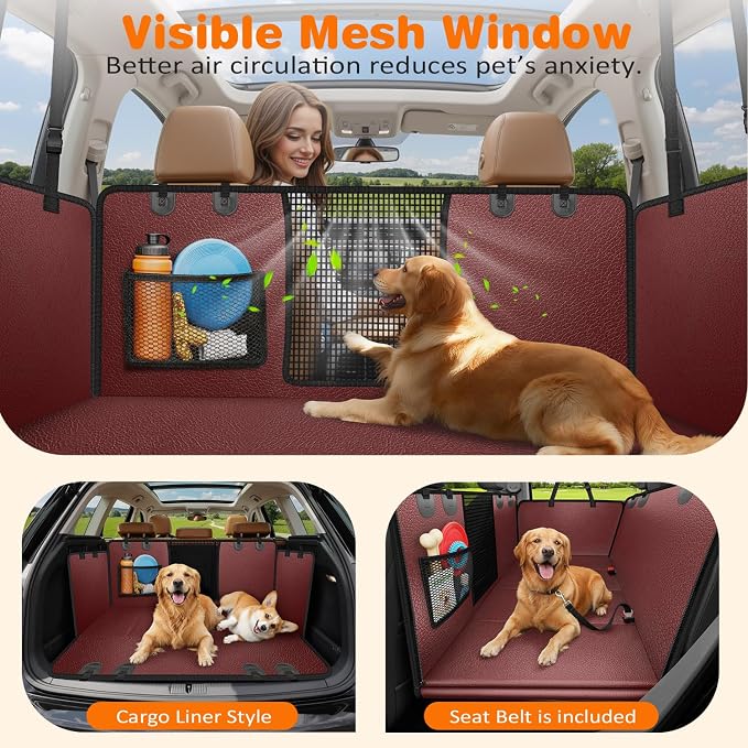 URPOWER PU Leather Backseat Extender - Image 4