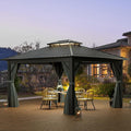 YITAHOME 12x14ft Hardtop Gazebo by YITAHOME