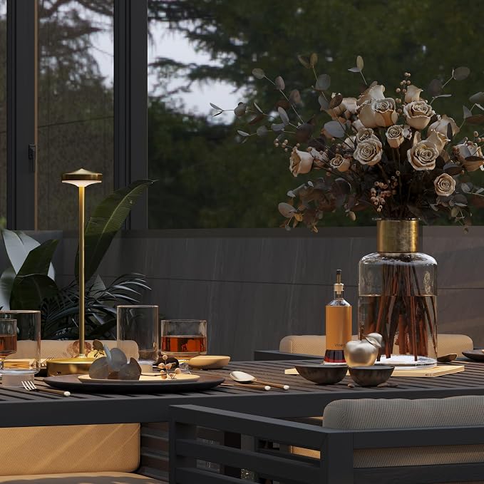 Rechargeable Cordless Table Lamps, 5000mAh LED Outdoor Table Light - Image 8