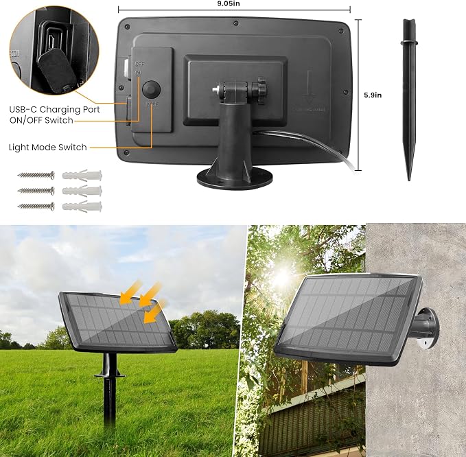 300FT Solar String Lights Outdoor Waterproof, Solar Patio Lights - Image 6