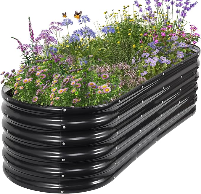Galvanized Raised Garden Bed Outdoor- Raised Beds by Permade