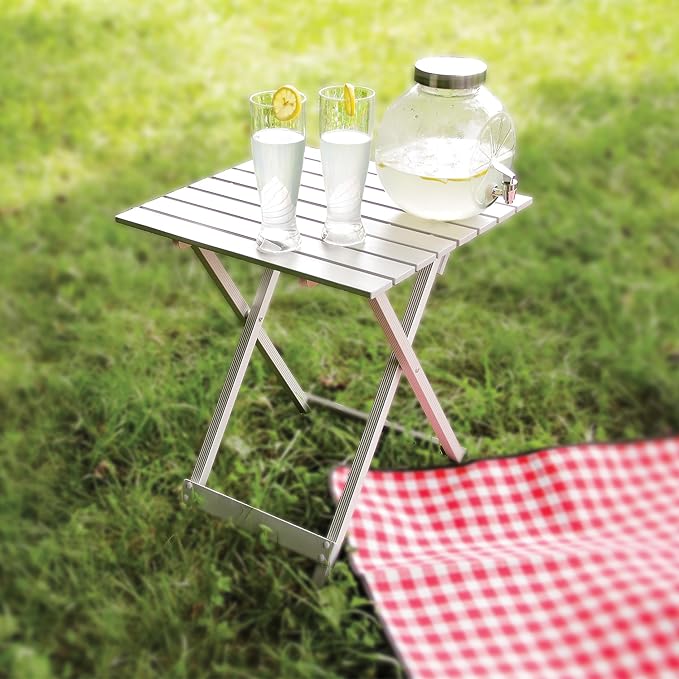 Camco Large Aluminum Side Table - Image 4