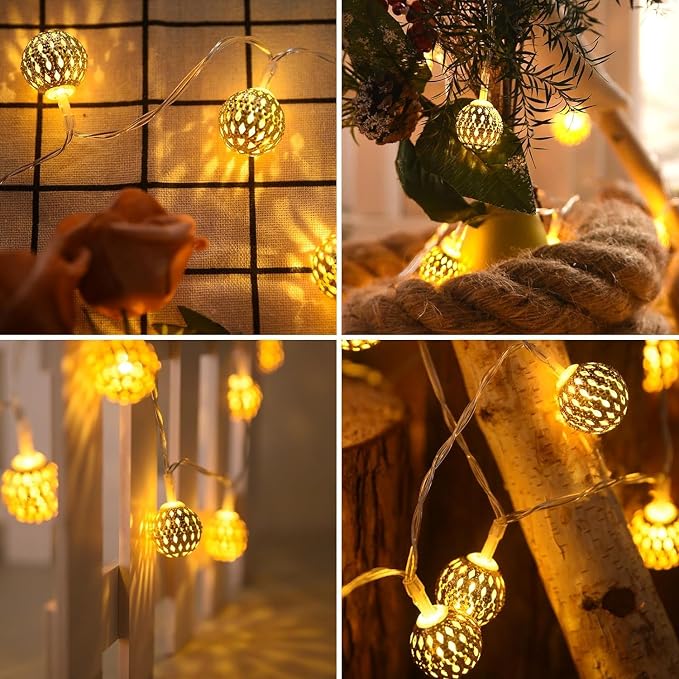 LED Moroccan Fairy Lights - Image 5