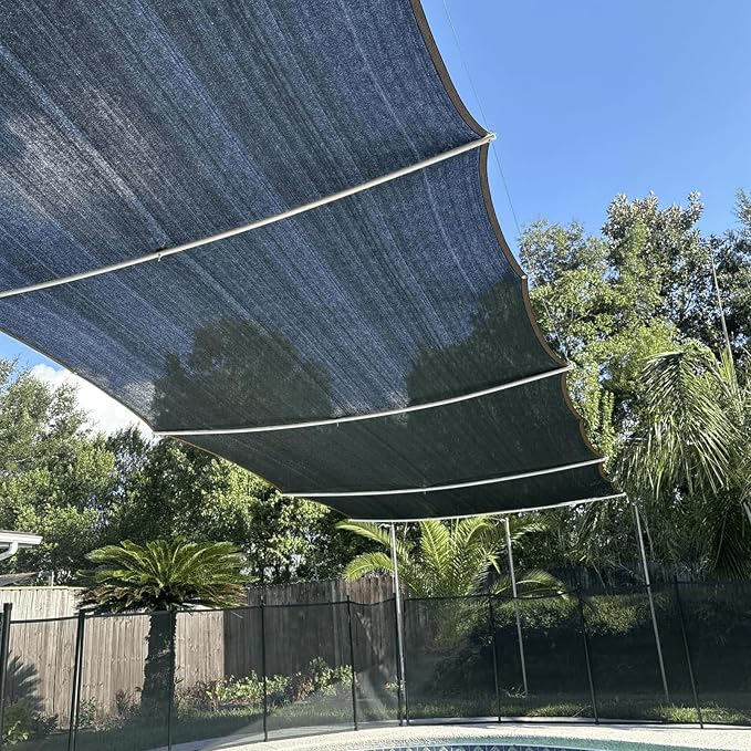 Shade Cloth for Garden Plants Greenhouse, 40-50% Sunblock Neting -for Outdoor - Image 9
