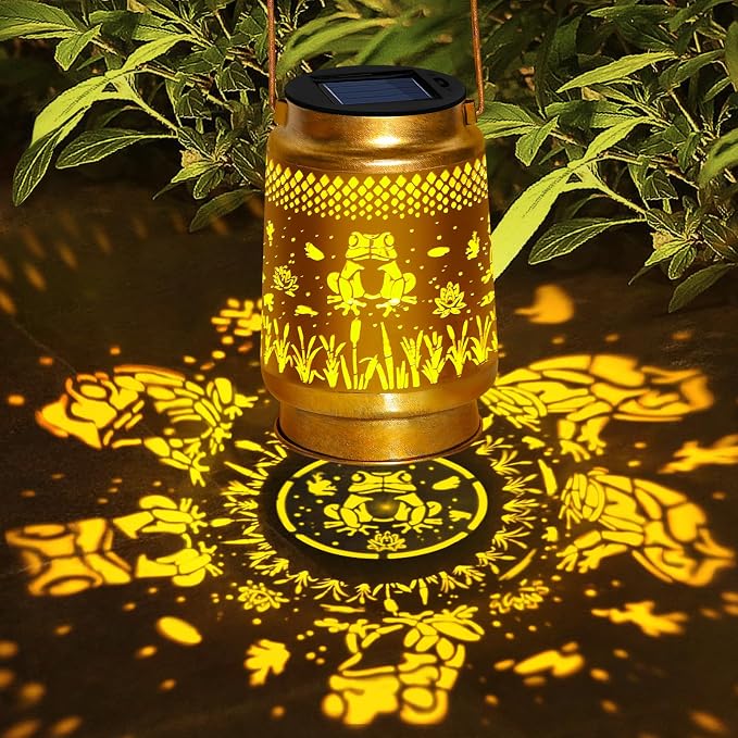 Frog Solar Lanterns Outdoor Waterproof - Image 3