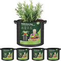 T4U 5 Gallon Grow Bags, Upgrade Grow Bags by T4U