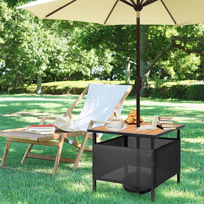 LZRS Adirondack Square Outdoor Side Table - Image 6
