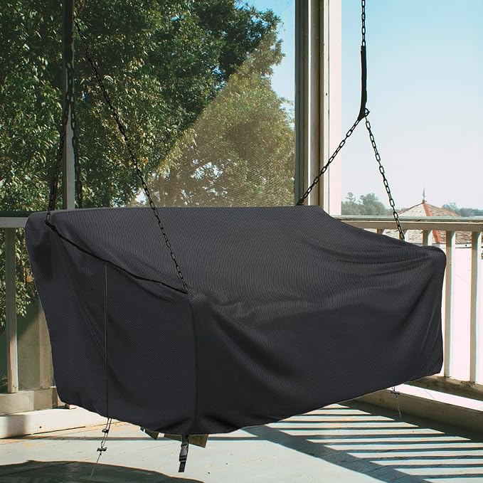 Porch Swing Cover Waterproof Outdoor Hanging Swing Cover Tear resistant All - Image 7