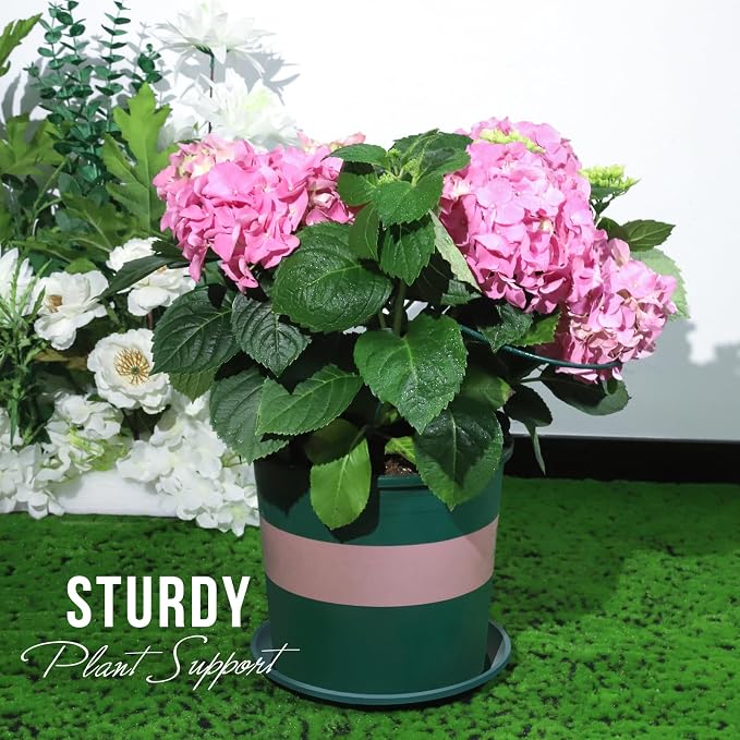 LEOBRO 12PCS Plant Supports, Peony Cages and Supports, Plant Stakes, Plant - Image 4