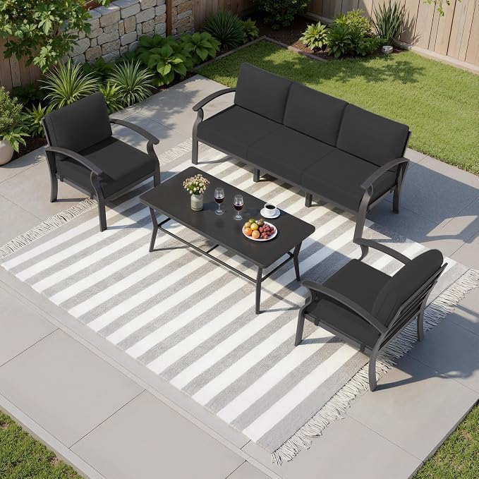 Kullavik Aluminum Patio Furniture Set by KULLAVIK
