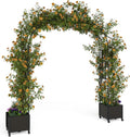 94.5 Inch Garden Arch Trellis by GarveeLife